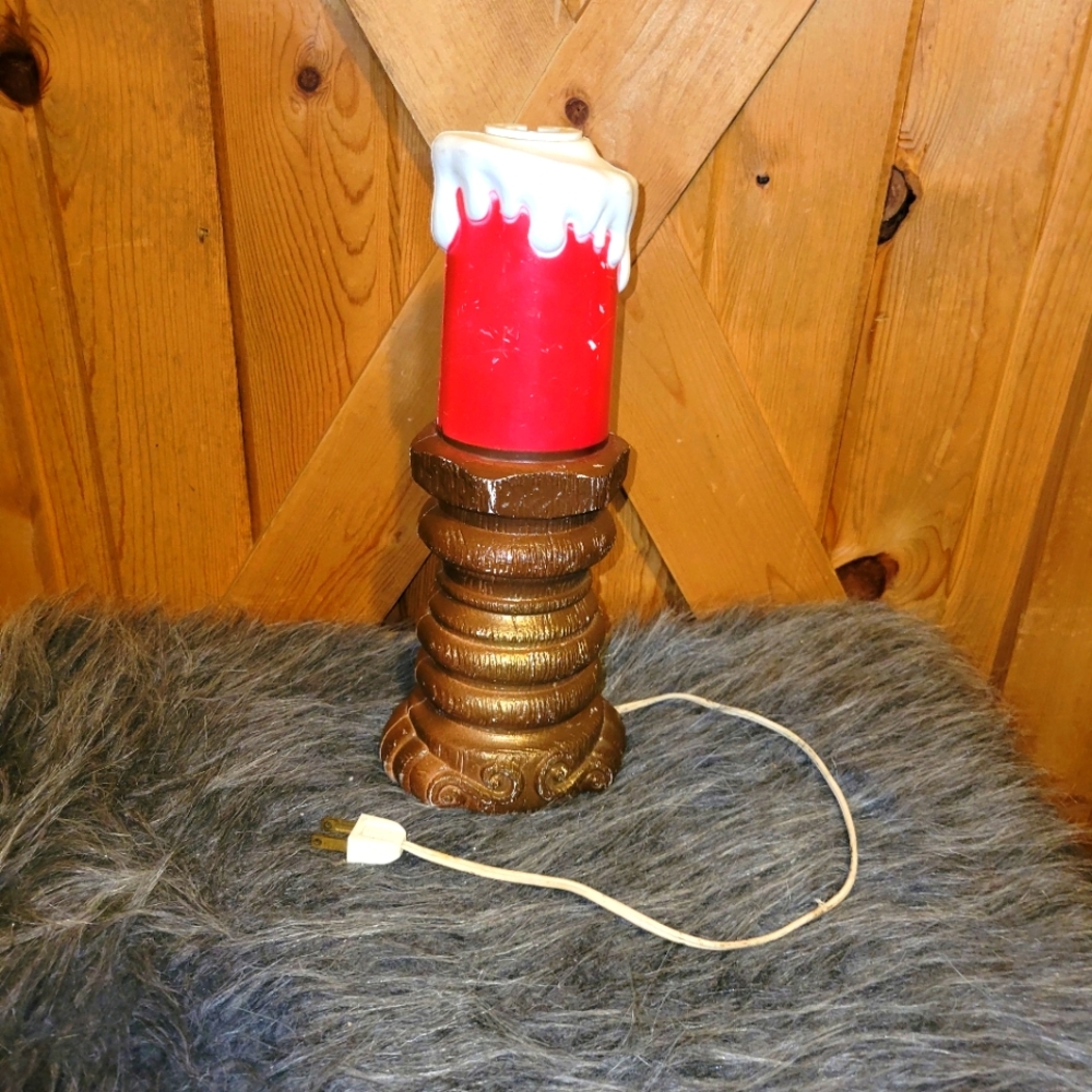 Empire VINTAGE Blow Mold Candle Light